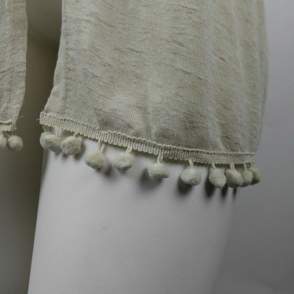 St Johns Bay Kimono Pom Pom 1X NWT - Picture 4 of 7